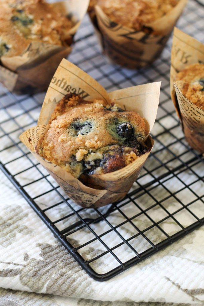 blueberry muffins