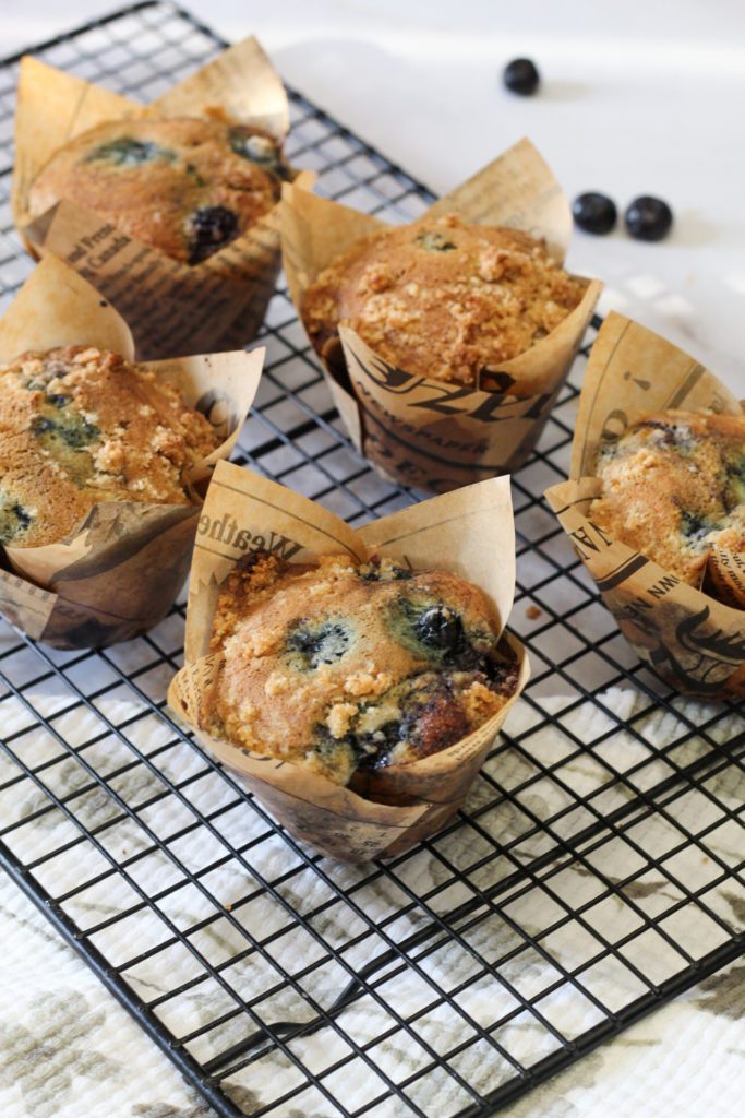 blueberry muffins