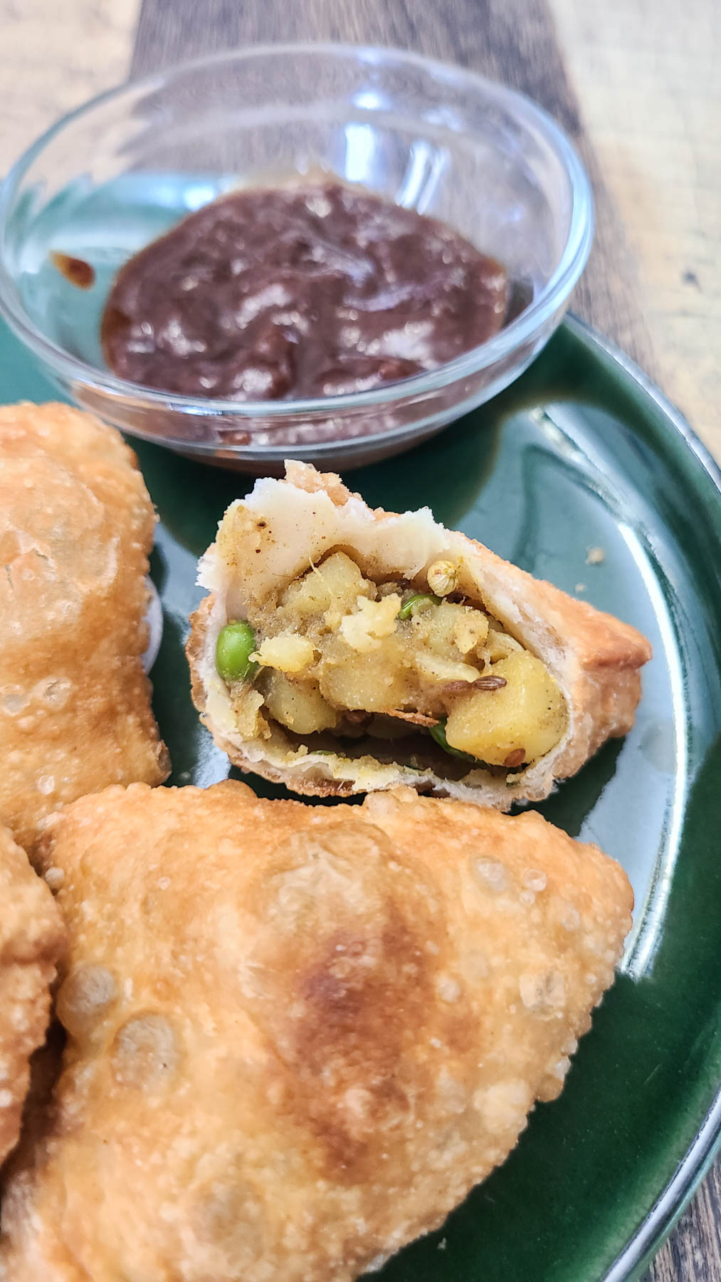 crispy potato samosa