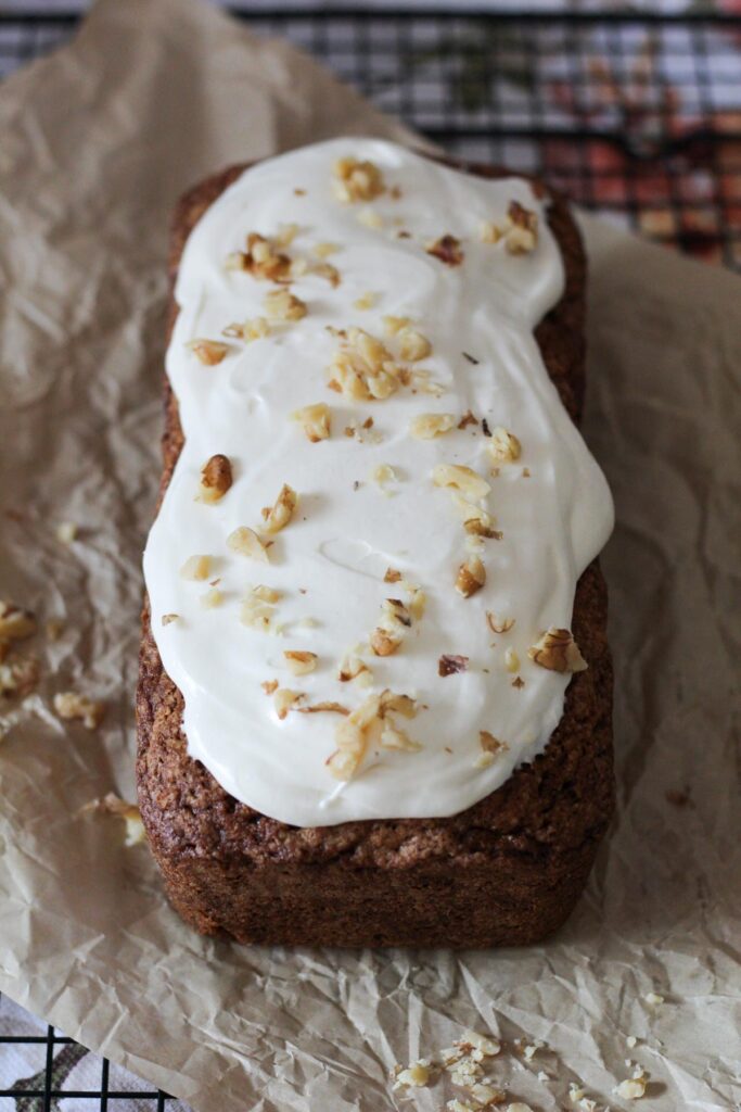 carrot cake loaf