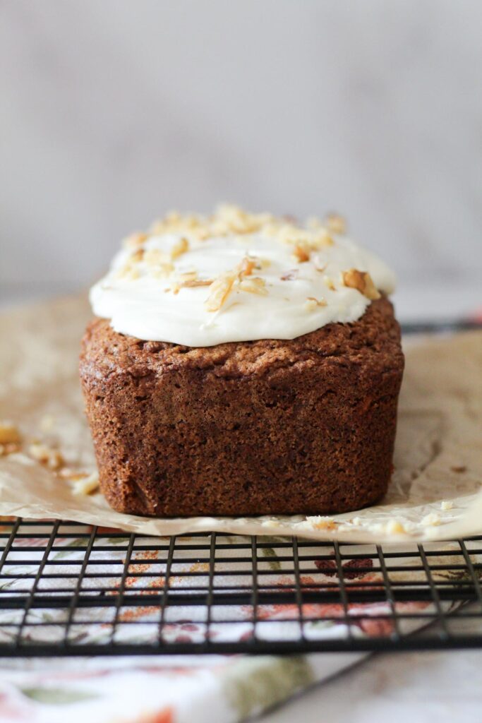 carrot cake loaf