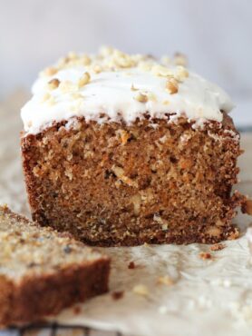 carrot cake loaf