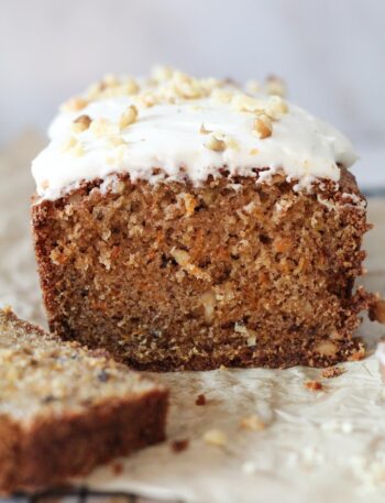 carrot cake loaf