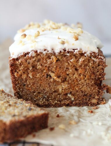 carrot cake loaf