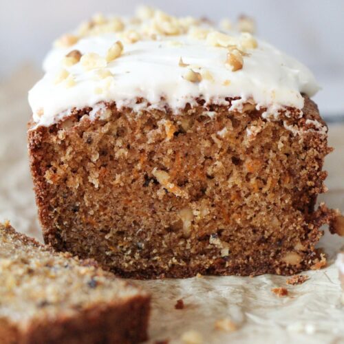 carrot cake loaf