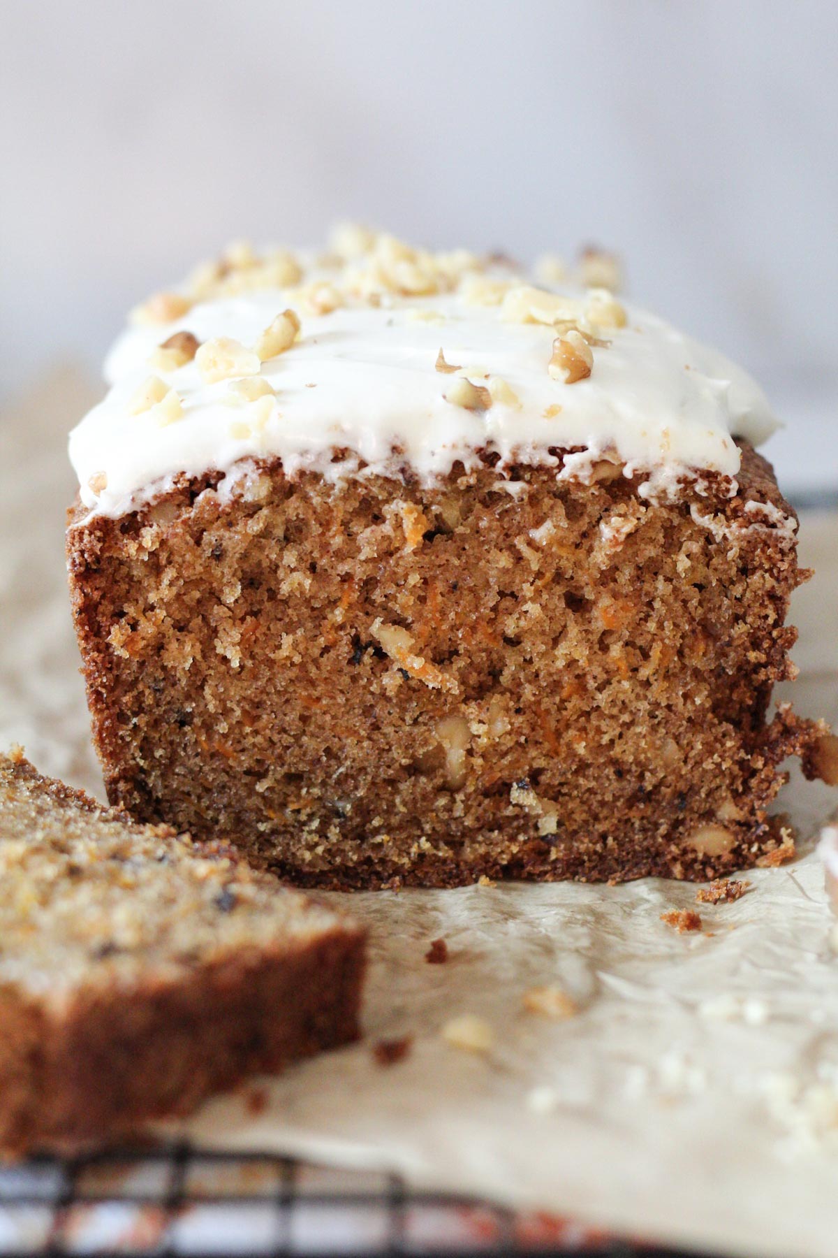 carrot cake loaf