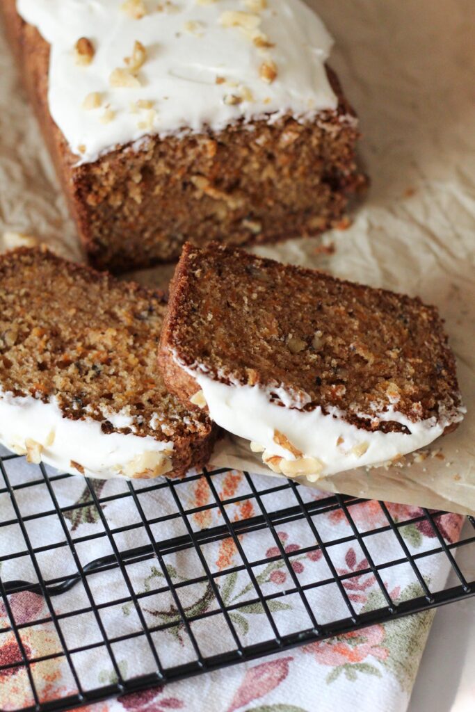 carrot cake loaf