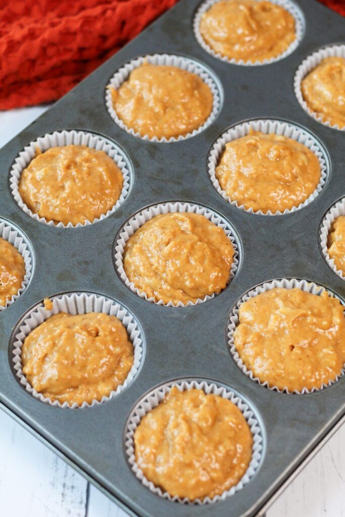 banana pumpkin muffins