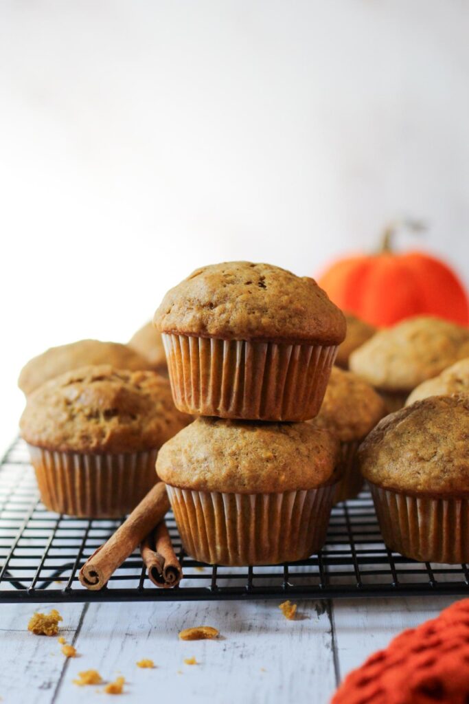 banana pumpkin muffins