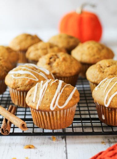 banana pumpkin muffins