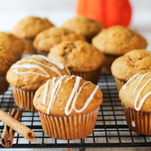 banana pumpkin muffins