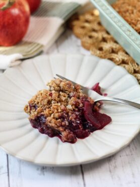 blueberry apple crisp