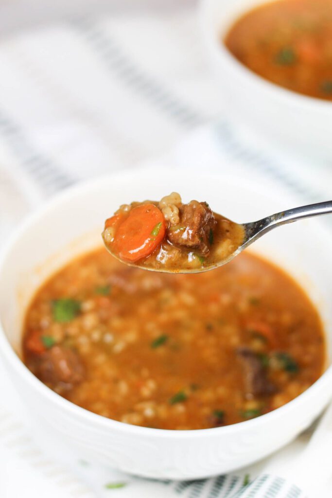 beef and barley soup