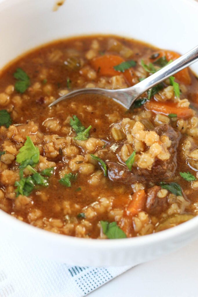 beef and barley soup